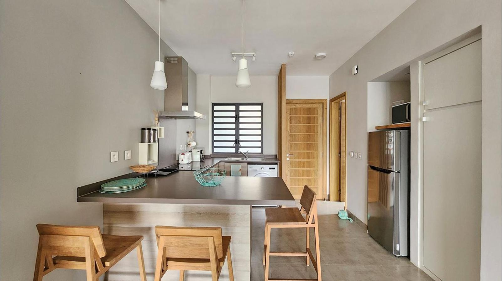 Appartement Le Dauphin Du Lagon Bleu - Plages De Mont Choisy Et De Trou Aux Biches Grand Baie Extérieur photo